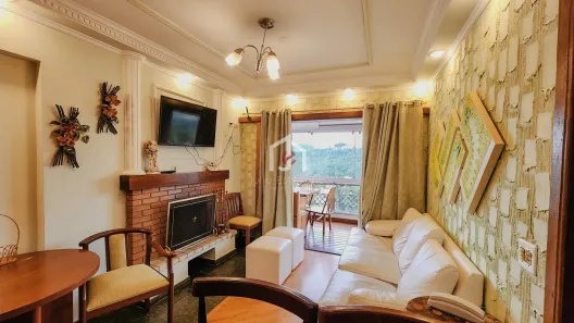 Apartamento com 2 Quartos à venda, 96m² no São Francisco, Campos do Jordão