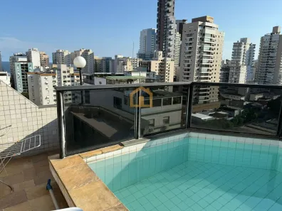 Cobertura com 1 Quarto à venda, 112m² no Campo Grande, Santos