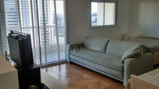 Flat com 1 Quarto para alugar, 52m² no Cidade Monções, São Paulo