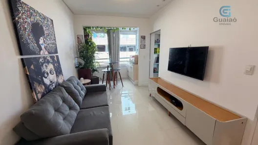 Apartamento com 2 Quartos para alugar, 58m² no Encruzilhada, Santos