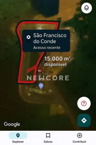 Lote/Terreno à venda, 15000m² no , São Francisco do Conde