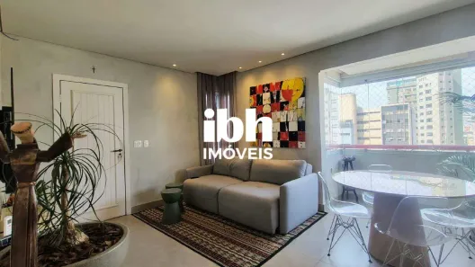 Apartamento com 3 Quartos para alugar, 84m² no Lourdes, Belo Horizonte