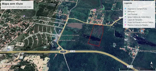 Lote/Terreno à venda, 48000m² no Lagoa do Banana, Caucaia