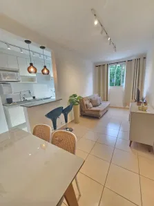Apartamento com 2 Quartos para alugar, 55m² no Vila Santa Cruz, Franca