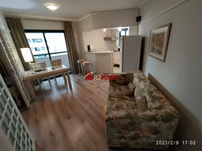 Flat com 1 Quarto para alugar, 40m² no Itaim Bibi, São Paulo