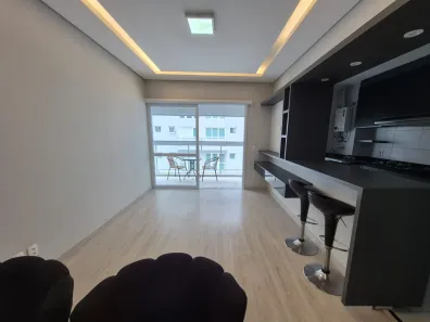 Apartamento com 1 Quarto para alugar, 57m² no Gonzaga, Santos