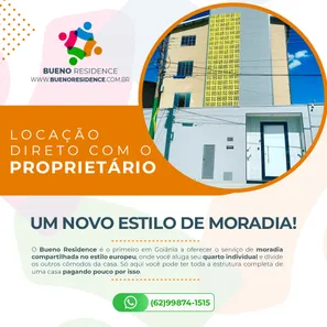 Kitnet com 1 Quarto para alugar, 18m² no Setor Sol Nascente, Goiânia