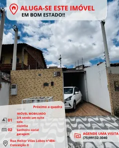 Casa com 2 Quartos para alugar, 10m² no Conceição, Feira de Santana