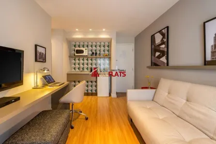 Flat com 1 Quarto à venda, 35m² no Indianópolis, São Paulo