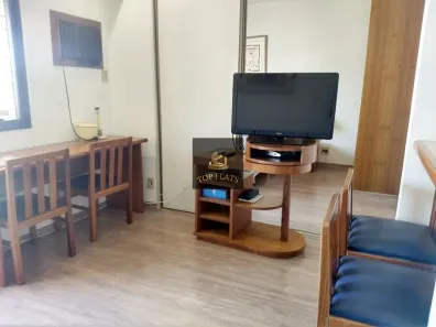 Flat com 1 Quarto para alugar, 37m² no Moema, São Paulo