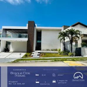 Casa com 5 Quartos para alugar, 434m² no Parque do Jiqui, Parnamirim