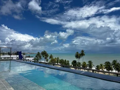 Flat com 1 Quarto à venda, 41m² no Cabo Branco, João Pessoa