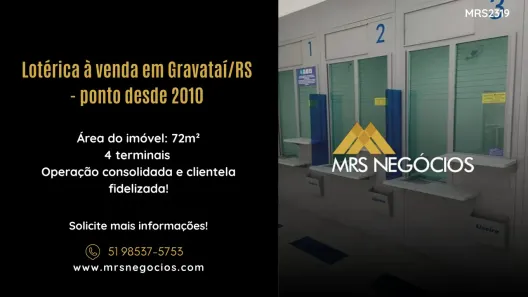 Ponto Comercial à venda, 72m² no Centro, Gravataí