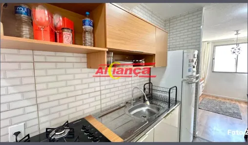 Apartamento com 2 Quartos para alugar, 40m² no Vila Nova Bonsucesso, Guarulhos