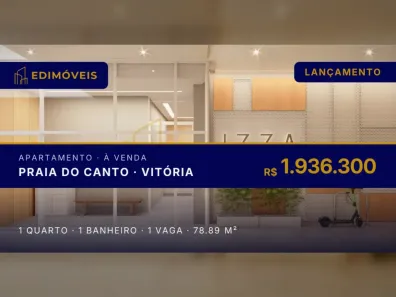 Apartamento com 1 Quarto à venda, 78m² no Praia do Canto, Vitória