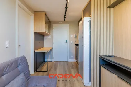 Apartamento com 1 Quarto para alugar, 23m² no Prado Velho, Curitiba