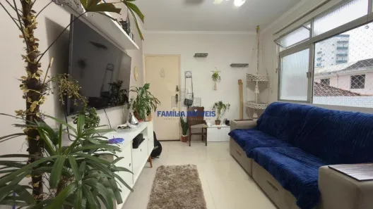 Apartamento com 1 Quarto à venda, 46m² no Campo Grande, Santos