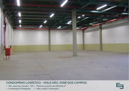 Galpão/Depósito/Armazém para alugar, 782m² no Eugênio de Mello, São José dos Campos