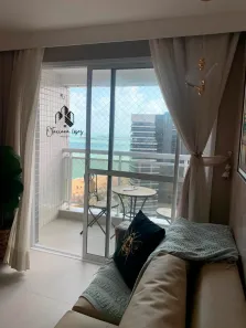 Apartamento com 2 Quartos para alugar, 47m² no Meireles, Fortaleza