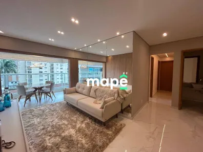 Apartamento com 3 Quartos para alugar, 99m² no Gonzaga, Santos
