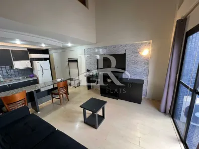 Flat com 1 Quarto para alugar, 50m² no Moema, São Paulo