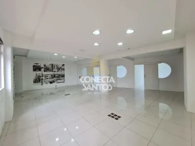 Sala Comercial para venda ou aluguel, 509m² no Centro, Santos