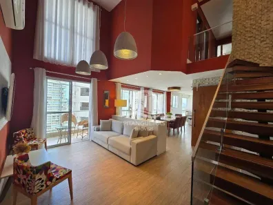 Apartamento com 4 Quartos para alugar, 139m² no Vila Luis Antônio, Guarujá