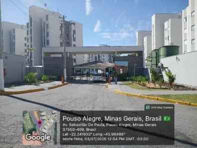 Apartamento com 2 Quartos à venda, 51m² no São João, Pouso Alegre