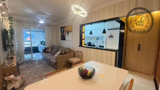 Apartamento com 2 Quartos à venda, 78m² no Guilhermina, Praia Grande