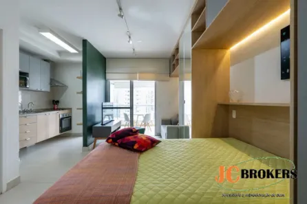 Apartamento com 1 Quarto à venda, 37m² no Indianópolis, São Paulo