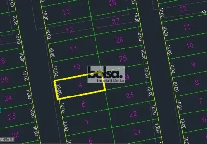 Lote/Terreno à venda, 250m² no Parque Santa Rita, Bauru