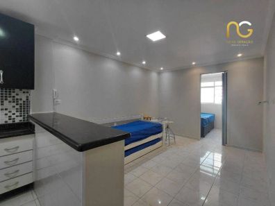 Kitnet com 1 Quarto à venda, 33m² no Tupi, Praia Grande