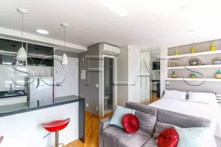 Apartamento com 1 Quarto à venda, 33m² no Santo Amaro, São Paulo