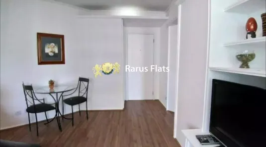 Flat com 1 Quarto para alugar, 40m² no Itaim Bibi, São Paulo