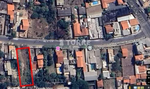 Lote/Terreno à venda, 1220m² no Cidade Satélite Íris, Campinas