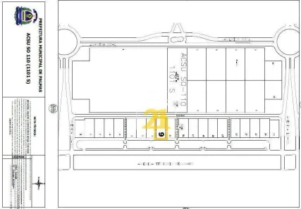 Lote/Terreno à venda, 1800m² no Plano Diretor Sul, Palmas