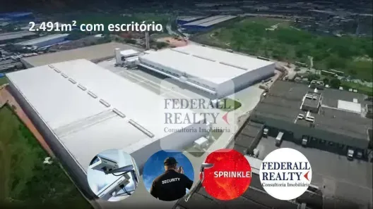 Galpão/Depósito/Armazém para alugar, 2491m² no Pavuna, Rio de Janeiro