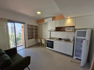 Apartamento com 1 Quarto para alugar, 28m² no Vila Congonhas, São Paulo
