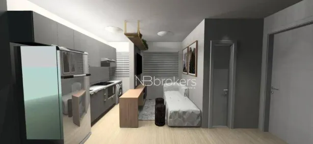 Apartamento com 1 Quarto para alugar, 34m² no Capão Raso, Curitiba