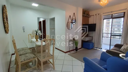Apartamento com 2 Quartos para alugar, 80m² no Meia Praia, Itapema