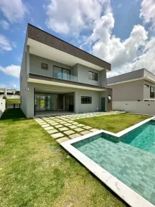 Casa de Condomínio com 4 Quartos à venda, 275m² no Alphaville (Abrantes), Camaçari