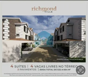 Casa de Condomínio com 4 Quartos à venda, 615m² no Santo Amaro, São Paulo