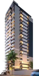Apartamento com 1 Quarto à venda, 44m² no Encruzilhada, Santos
