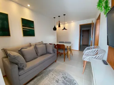 Apartamento com 1 Quarto para alugar, 45m² no Itapuã, Vila Velha