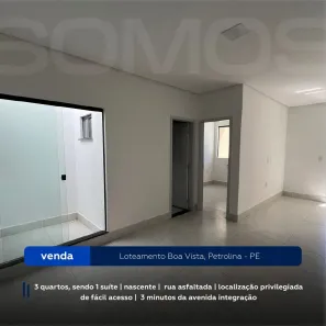 Casa com 3 Quartos à venda, 100m² no Jatobá, Petrolina