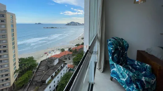 Apartamento com 3 Quartos à venda, 100m² no Pitangueiras, Guarujá