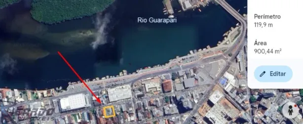 Lote/Terreno à venda, 900m² no São Judas Tadeu, Guarapari