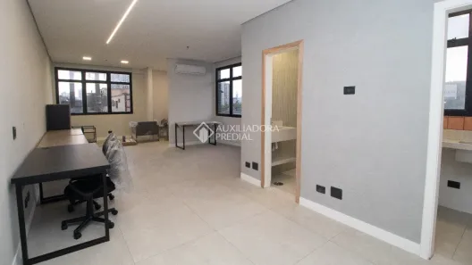 Sala Comercial para alugar, 45m² no Campestre, Santo André