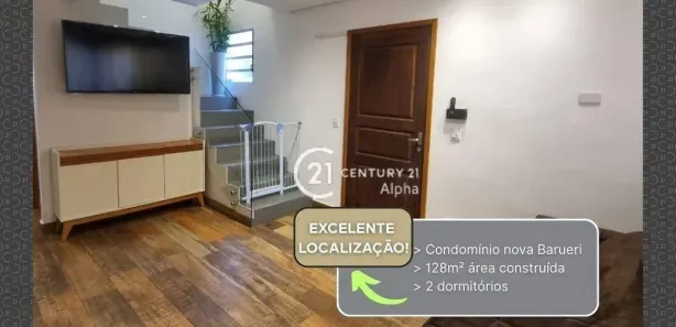 Casa de Condomínio com 2 Quartos à venda, 129m² no Sítio das Paineiras/California, Barueri