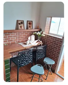 Apartamento com 1 Quarto para alugar, 32m² no Itararé, São Vicente
